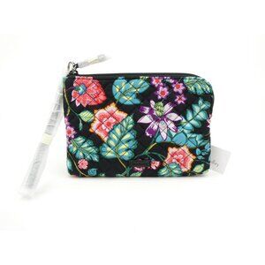 Vera Bradley Vines Floral Iconic‎ Pouch Wristlet NWT